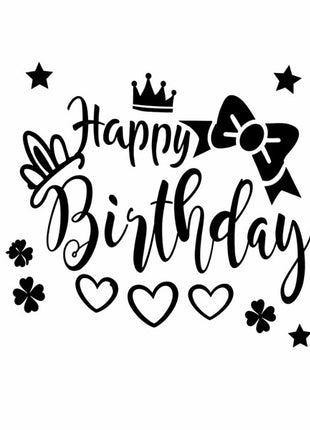 Happy Birthday Balloon Sticker