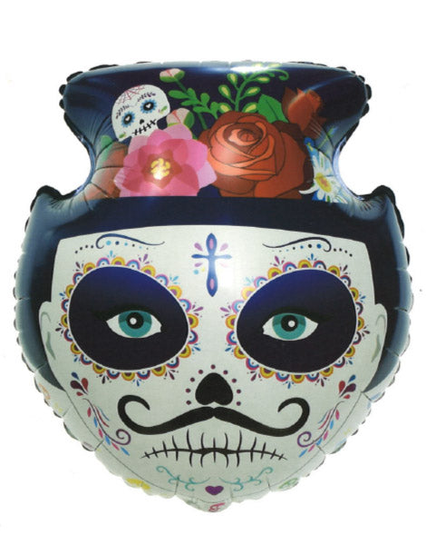 23in Party Day Of The Dead Catrin Balloon - Joker Party Supply