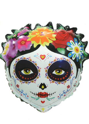 23in Party Day Of The Dead Catrina Balloon - Joker Party Supply