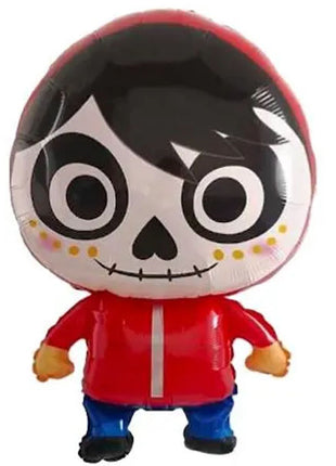 30in Party Day Of The Dead Kid Balloon - Joker Party Supply