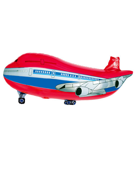 31in Party Red Airplane Balloon - Joker Party Supply