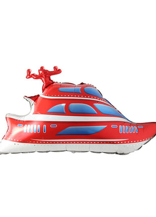 38in Party Red Ship Balloon - Joker Party Supply