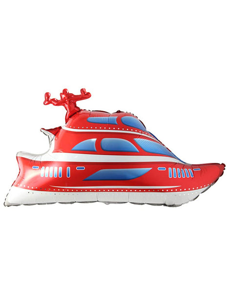 38in Party Red Ship Balloon - Joker Party Supply