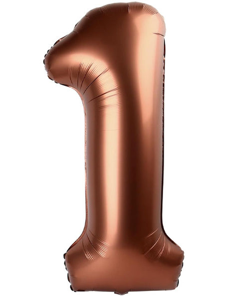 34in Party Coffee Number 1 Balloon - Joker Party Supply