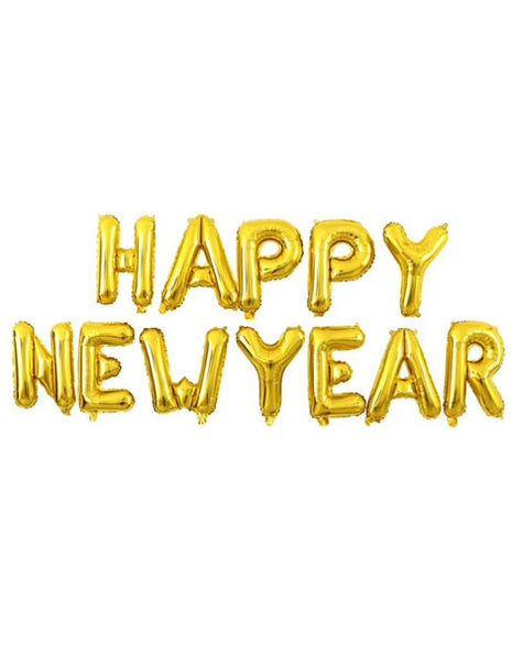 16in Happy New Year Balloon Kit