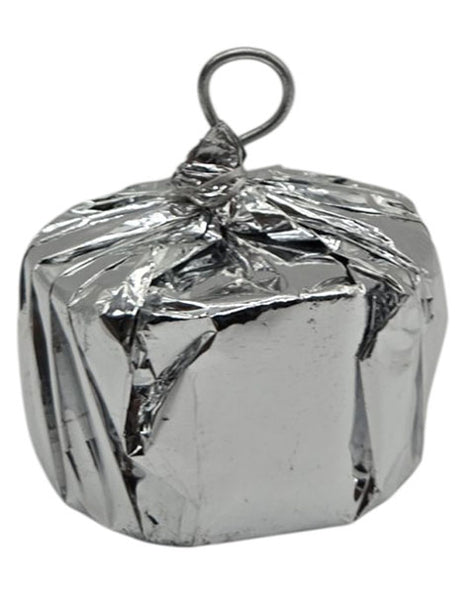 Centro de mesa holográfico redondo de plata de 1,02 lb