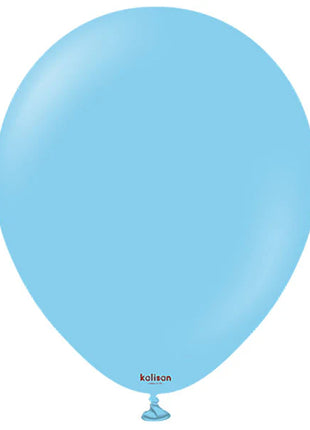 Kalisan Standard Azul Bebé de 5 pulgadas, 100 unidades