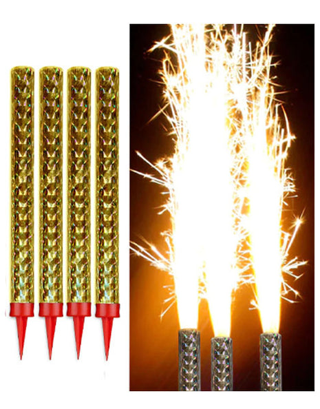 Big Birthday Cake Sparklers 4pc