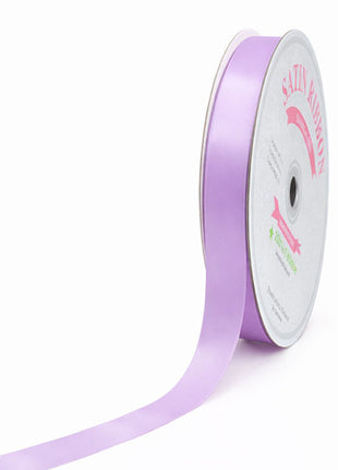 5/8in Single Face Satin Lavender Ribbon 100Yds