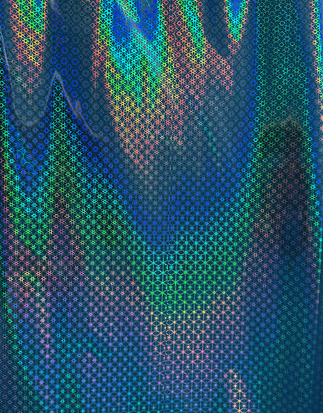 Light Blue Holographic Foil Sheets 50ct (20in x 30in Designs May Very)