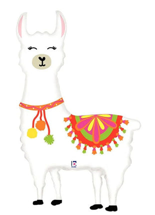 45in Betallic Llama Balloon