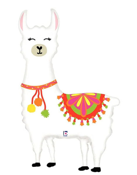 45in Betallic Llama Balloon