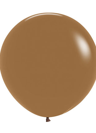 36in Sempertex Deluxe Mocha 2ct