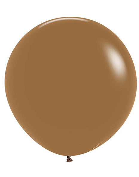 24in Sempertex Deluxe Mocha 10ct
