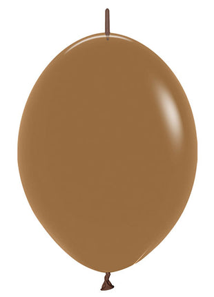12in Sempertex Link-O-Loon Deluxe Mocha 50ct