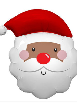 24in Tuftex Feeling Festive Claus Balloon - Joker Party Supply