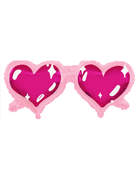 Globo de gafas de sol Tuftex Love At First Sight de 36 pulgadas