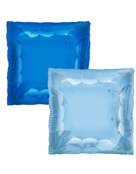 Globo cuadrado azul Tuftex de 24 pulgadas