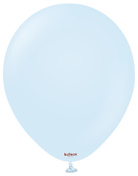5in Kalisan Macaron Baby Blue 100Ct - Joker Party Supply