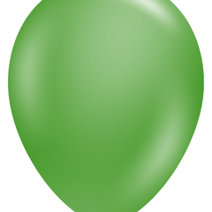 11in Tuftex Metallic Green 100 Ct - Joker Party Supply