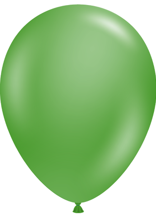 11in Tuftex Metallic Green 100 Ct - Joker Party Supply