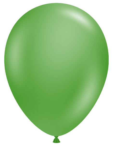 11in Tuftex Metallic Green 100 Ct - Joker Party Supply