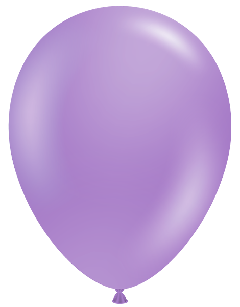 11in Tuftex Metallic Lilac 100 Ct - Joker Party Supply