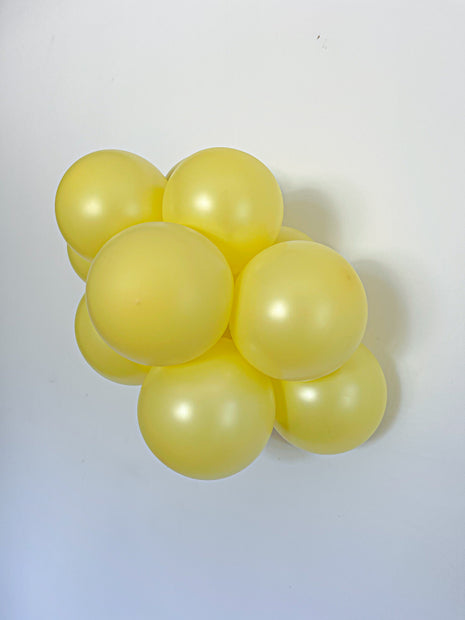 Tuftex amarillo metálico de 11 pulgadas, 100 unidades