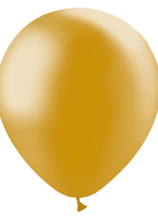 12in Balloonia Metallic Gold 50ct