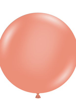 36in Tuftex Metallic Rose Gold 2ct - Joker Party Supply