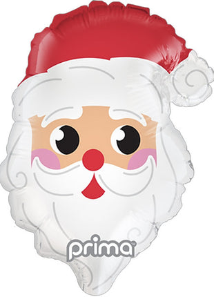 22in Prima Santa Head Balloon (2-Sides) - Joker Party Supply