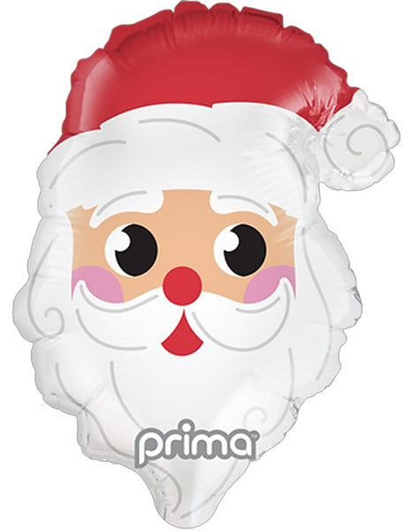 22in Prima Santa Head Balloon (2-Sides) - Joker Party Supply