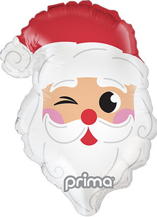 22in Prima Santa Head Balloon (2-Sides) - Joker Party Supply