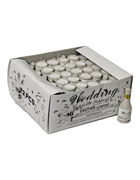 Small Bottle Confetti Wedding Poppers