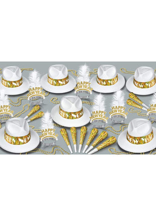 Gold Paradise Party Kit For 50 People