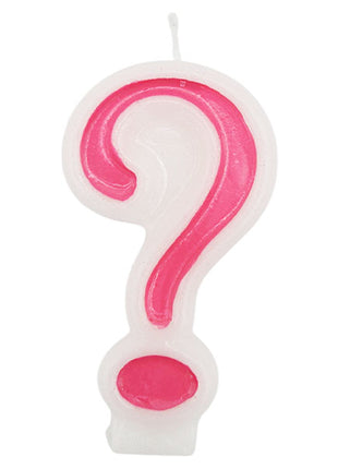 Vela rosa para hornear fiestas - Mark