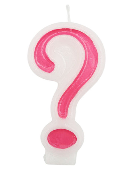 Vela rosa para hornear fiestas - Mark