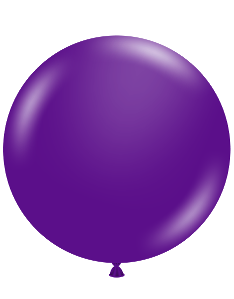 36in Tuftex Plum Purple 2 Cnt - Joker Party Supply