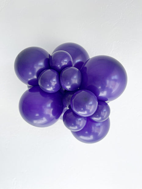 Tuftex Ciruela Morado de 17 pulgadas, 50 unidades