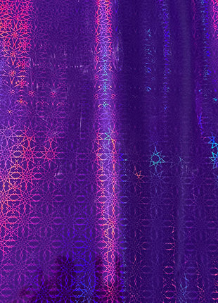 Purple Holographic Foil Sheets 50ct (20in x 30in Designs May Very)