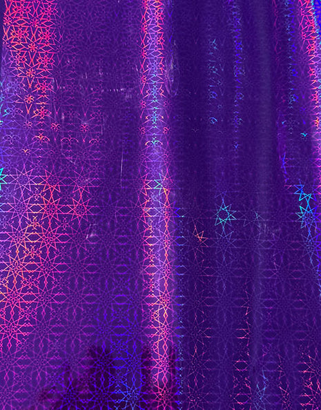 Purple Holographic Foil Sheets 50ct (20in x 30in Designs May Very)