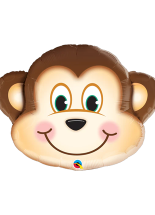 35in Qualatex Mischievous Monkey Balloon - Joker Party Supply