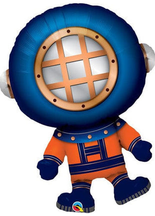 37in Qualatex Deep Sea Diver Balloon - Joker Party Supply