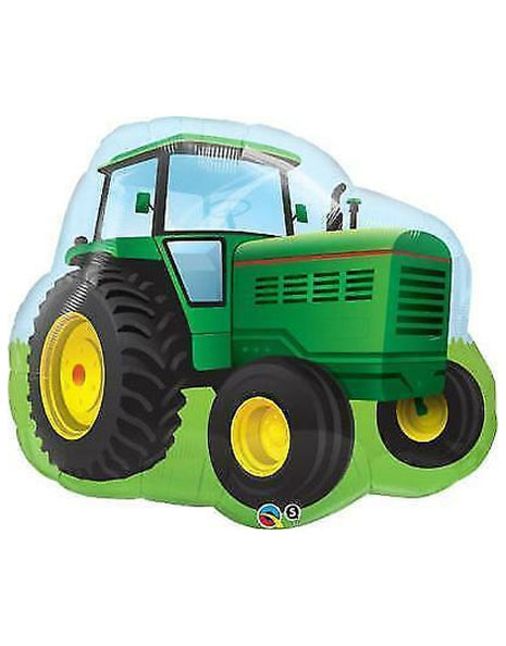 34in Qualatex Farm Tractor Balloon - Joker Party Supply