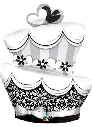 41in Qualatex Wedding Cake Balloon - Joker Party Supply