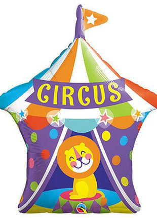 36in Qualatex Circus Lion Balloon - Joker Party Supply