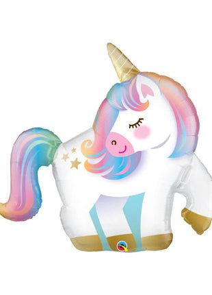 41in Qualatex Unicorn Balloon - Joker Party Supply
