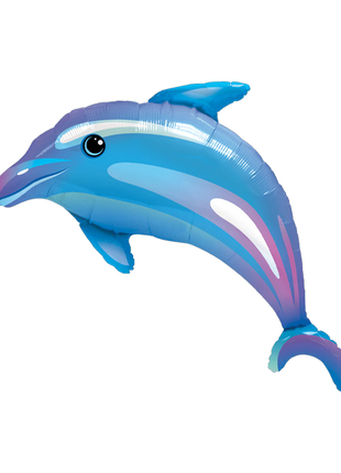 42in Qualatex Delightful Dolphin Balloon - Joker Party Supply