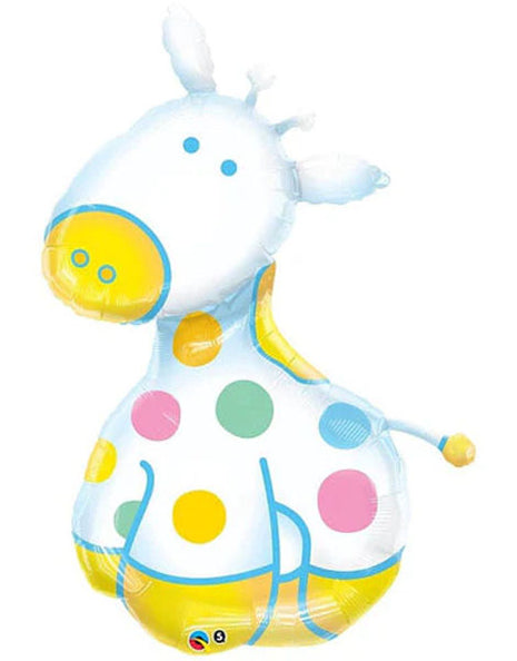 48in Qualatex Baby Giraffe Balloon - Joker Party Supply