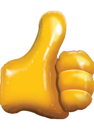 35in Qualatex Thumbs Up Balloon - Joker Party Supply